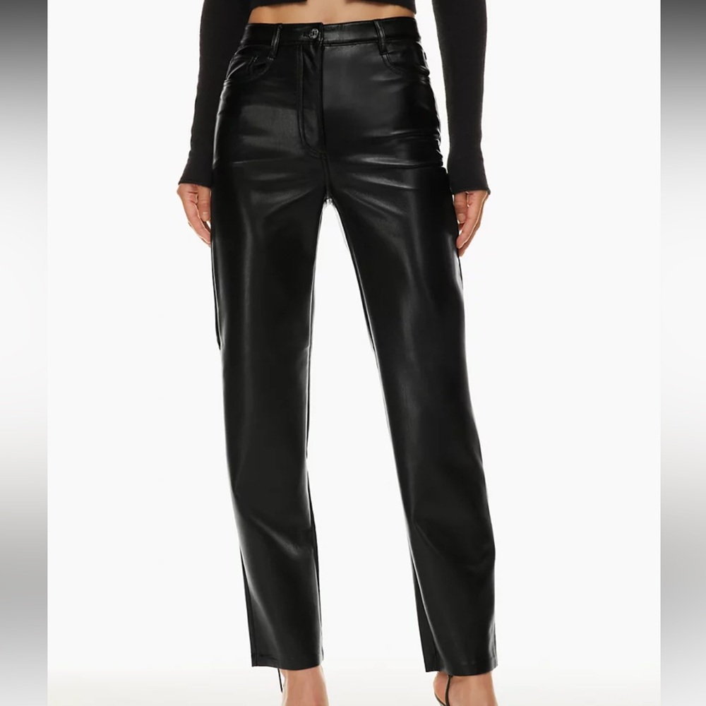 Aritiza Wilfred leather pants - Picture 1 of 7